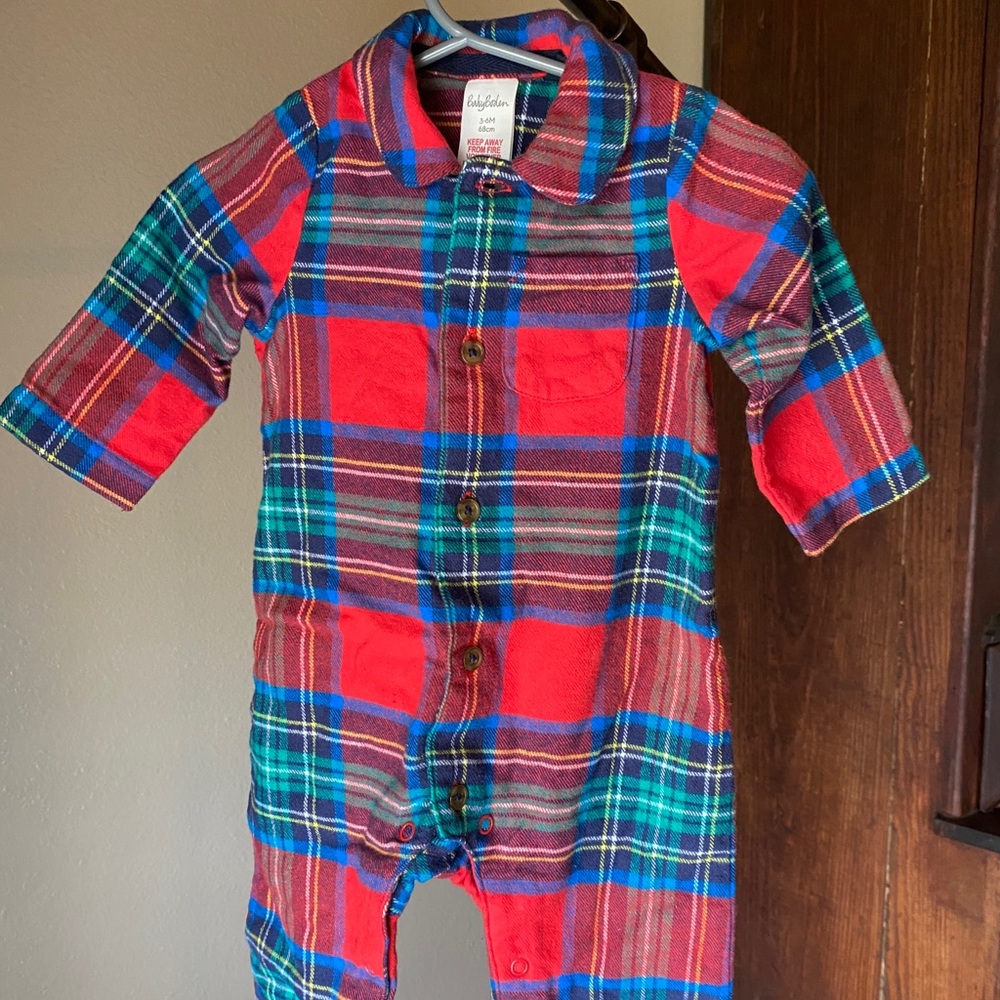 Baby Boden Baby Boy Christmas Suit